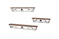 Metall Wandkonsole, Wandregal 60cm