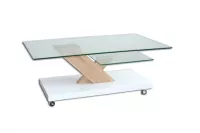 Couchtisch auf Rollen 