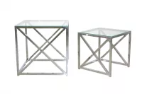 2er-Set Glastische Würfel 
