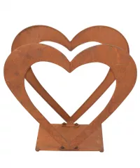 Holzregal aus Eisen 