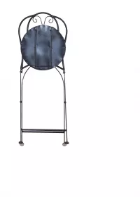 Metallstuhl 2er-Set 