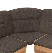 4tlg. kleine Eckbankgruppe 