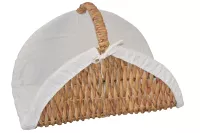 Korb aus Wasserhyazinthe, naturfarben