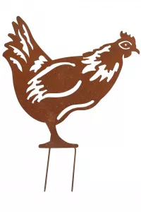Große Metall Gartenstecker 