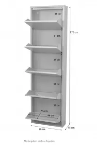 Metallschuhschrank 
