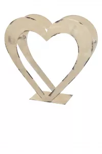 Holzregal aus Eisen 