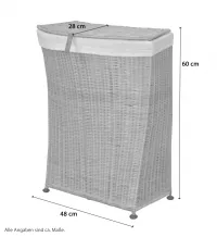 Rattan Wäschekorb 