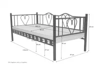 Daybed 90x200 cm 