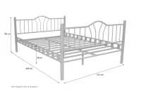 Metallbett 