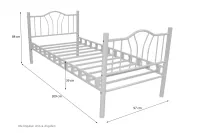 Metallbett 