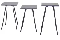 3 Blumenständer, Beistelltische im Set 