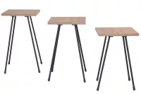 3 Blumenständer, Beistelltische im Set 