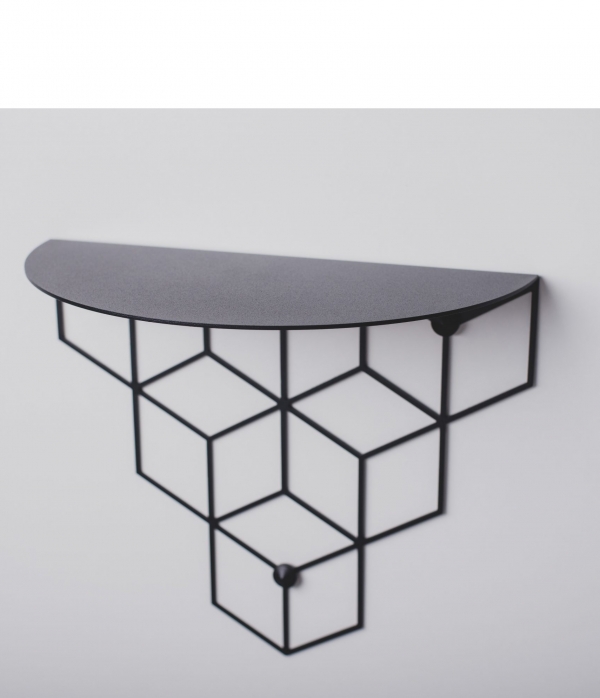 Modernes Wandregal 