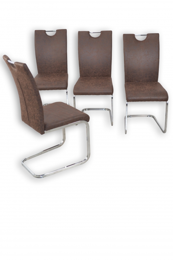 4er-Set Schwingstühle 